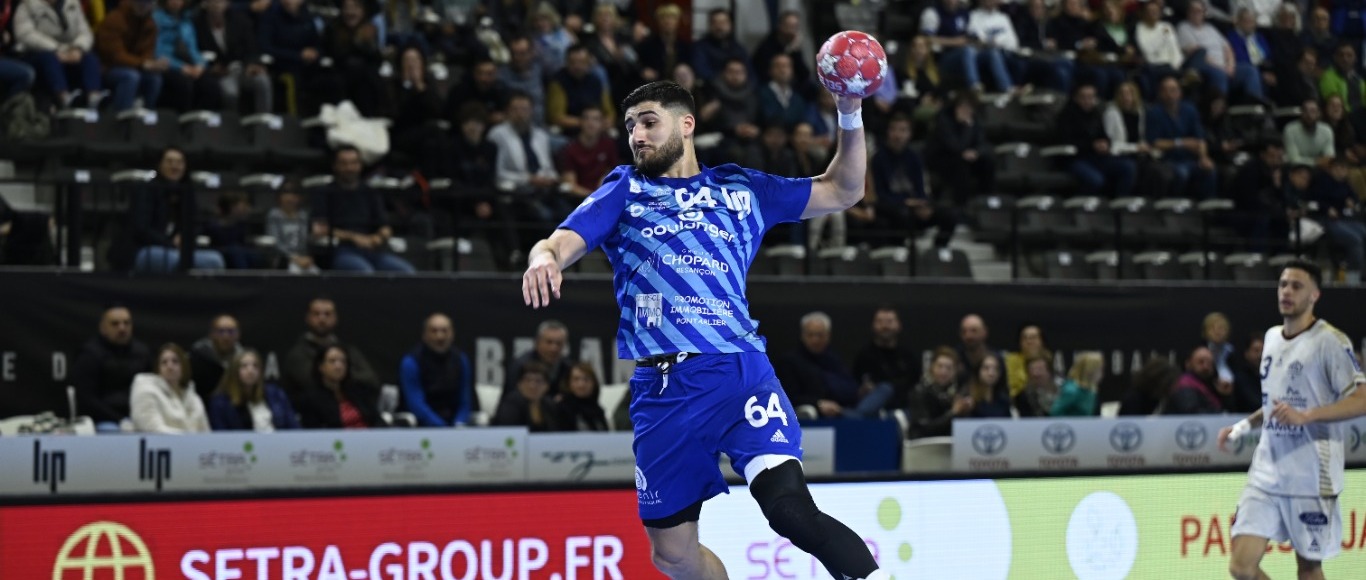 Thibaud Arteaga Istres Provence Handball Besançon